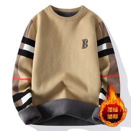 Men's Sweaters 2023 New Soft Warm Pull Homme Autumn Winter Luxury Cashmere Sweater Men Fashion Knit Pullovers High End Mens Christmas Sweaters J231220