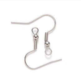 500 pcs 316L Stainless steel ear hook make earrings material DIY ear jewelry2548