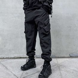 Unisex Functional Multi-pocket Overalls Tactical Jogger Cargo Pants for Men's 'clothing Haruku Hiphop Streetwear Leggings