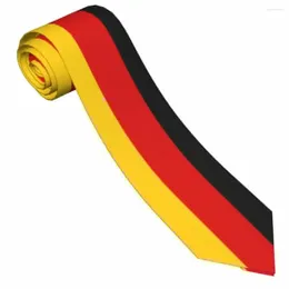 Bow Ties Germany German Flag Unisex Necktie Skinny Polyester 8 Cm Wide Neck Tie For Men Daily Wear Wedding Office