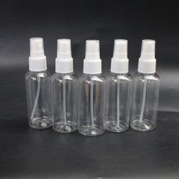 Wholesale Empty 60ml Clear Plastic Fine Mist Spray Bottle for Cleaning, Travel, Essential Oils, Perfume, Disinfection Water 800Pcs Lot Uivoa