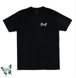 PF 3M Reflective T Shirt Places Faces High Quality Solid Colour Tshirt Men Women Fashion Casual Placesfaces s 2104207622220