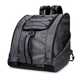 SoarOwl Outdoor Ski Bag Snowboard Boot Bag Large Capacity Waterproof Ski Helmet Bag Ski Equipment Bag Backpack Unisex 231220