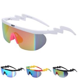 2021 Newest Neff Sunglasses Mens women uv400 Big Frame Coating Sun Glasses 2 Lens feminino Eyewear Unisex2132