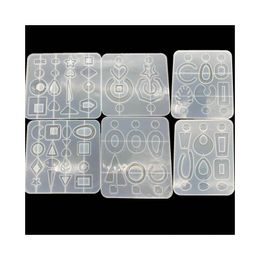 Moulds Earring Resin Moulds Geometric Jump Rings Sile Pendant Charm Jewellery Craft Diy Making Drop Delivery Jewellery Jewellery Tool Dhgarden Dhn50