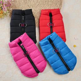 Dog Apparel Winter Warm Clothes Cute Pet Coat Soft Cat Puppy Jacket Cotton Clothing For Small Medium Dogs Cats Chihuahua