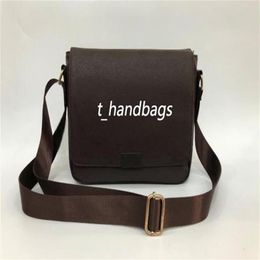 Classic fashion men messenger bags cross body school bookbag shoulder bag Briefcases 41213 with dustbag260O201u
