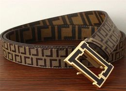 Classic Genuine Leather Belt For Men Fashion Designer Belts Mens Womens Letter Buckle Waistband Cintura Ceintures F Belt For Women6290276