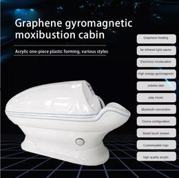 New arrival Capsule slimming sauna cabin dome t Oxygen Negative Ions Graphene Slimming Capsule Infrared Ozone Hydrogen detox weight loss Sauna beauty machine