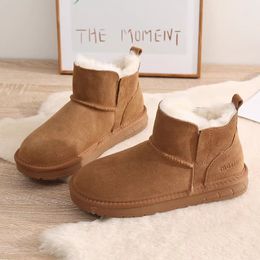 designer Women Boots Snow Boot Brown Silver Classic ankle soft booties fur anti-slide Ladies Booties outdoor Winter Warm Shoes 35-40