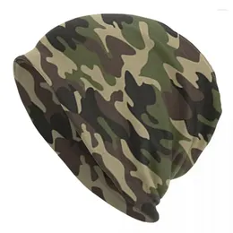 Berets Army Camo Camouflage Skullies Beanies Caps Unisex Winter Warm Knitted Hat Adult Military Tactical Bonnet Hats Outdoor S Yera