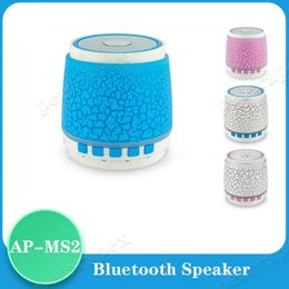 Speakers Outdoor Bluetooth Audio Colourful Lights Wireless Bluetooth Speaker S2 Crack Plugin Card Subwoofer MP3 Music Player