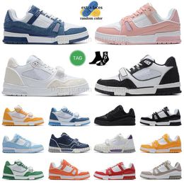 Shoes Designer Sneakers Men flat Sneaker Virgil Trainer Fashion Shoes loafers Denim Canvas Leather Abloh Running Shoes Overlays Womens Sport outdoor Trainers