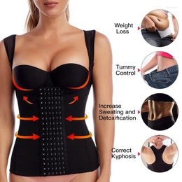 Women's Shapers Breasted Body Waist Gather Vests Corsets Push-Ups Lingerie Shaping Tops Ladies Postpartum And Abdominal Tightening