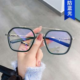 Ch Cross Sunglasses Frames Designer Luxury Chromes Womens New Male Celebrity Anti Blue Light Glasses Decoration Versatile Frame Heart 2024 High Quality Y42p