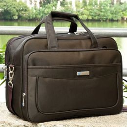 Large Capacity Men's Handbag Business Briefcase 16" inches Laptop Bag Fashion Travel Male Shoulder Messenger 231220