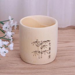 Tumblers Bamboo Wooden Drinking Cup Coffee Tea Mug Breakfast Beer Milk Wine Glass 95