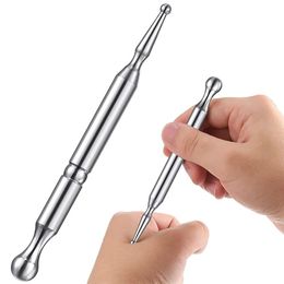 Massager Full Body Massager Stainless Steel Manual Acupuncture Pen Trigger Point Deep Tissue Massage Tool For Meridian Pain Relief Health C