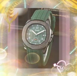 Famous Sub Dials Working Classic Designer Watch 41mm Luxury Fashion Men Clock Quartz Imported Movement Stopwatch Square Oak Shape Waterproof Wristwatches Gifts