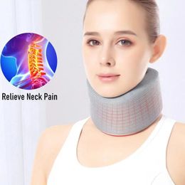 Adjustable Neck Support Brace Pain Relief Foam Cervical Collar for Men Women Sleeping Relieve Pressure Health Care 231221