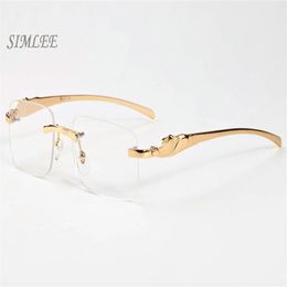 2017 brand sunglasses cat eye buffalo horn glasses gold silver frames eyeglasses clear lenses vintage mens designer sunglasses wit2762