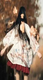 Feynoz Black Kimono Cardigan Women Men Japanese Obi Male Yukata Men Haori Japanese Wave Carp Print Coat Traditional Japan X07237105326