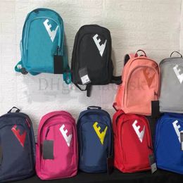 Man Designer Backpacks Colourful Student Backpack Schoolbags Ouversize Capacity Travel Storage Bags Brand Letter with Thick Shoulder Strap