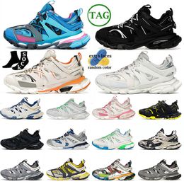 Designer shoes Dress Shoes Women Mens Trainers Tracks 3.0 Sneakers Triple Black White Pink Blue Orange Sports Outdoor sneakers Size 36-45