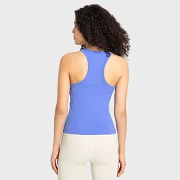 Active Shirts Women Fitness Tank Logo Nylon Slim Sleevless Yoga Breathable Soft Sports Tee Gym Vest Female Workout Clothes Plus Size
