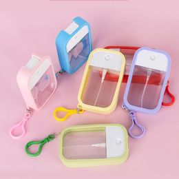 Jars Storage Bottles 45ml Transparent Card Spray Bottle Portable Perfume Refillable Bottling Hand Sanitizer Small Watering Can