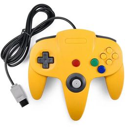 Wired Gamepad For 64 Host N64 Controller Gamepad Joystick For Classic 64 Console Games For Mac Computer PC 231221