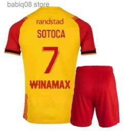 Fans Tops Tees 2324 RC LENS Sainte Barbe soccer jerseys OPENDA BUKSA KAKUTA SOTOCA FOFANA DA COSTA maillot de foot MEDINA OREBA Gradit FRANKOWSKI 2023 2024 medina foot