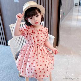 Girl's Dresses Summer Dress For Girls Dot Pattern Girl Child Dress New Kids Dresses Casual Style Kids Costume