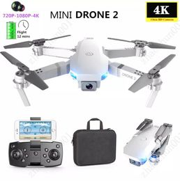 Super E59 RC LED Mini Controlled with Accessoires Drone 4K HD Video Camera Aerial Pography Helicopter Aircraft 360 Degree Flip 9780056