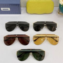 Sunglasses with independent partial sizes Personalised temples designer excellent UV protections glasses GG0584S sunscreen eye pro2202