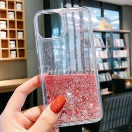 Cell Phone Cases Gradient Glitter Silicone Cover for Honor 80 SE 70 Pro 30i 30S 20E 20S 20i 10 20 Lite 50 8A 9A 9X Case Quicksand Glitter Cover