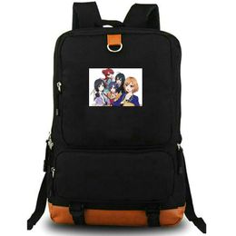 Shirobako backpack Miyamori Aoi daypack Cartoon school bag Anime Print rucksack Leisure schoolbag Laptop day pack