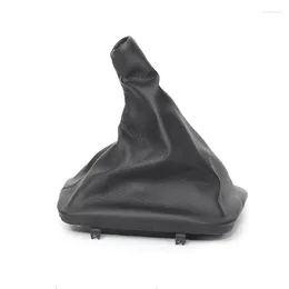 Interior Accessories PU Leather Car Gear Shift Collars Auto Manual Stick Shifter Knob Boot Cover Gaiter For E46