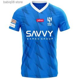 Fans Tops Tees 23/24 Al Hilal Saudi NEYMAR JR soccer jerseys 2023 MALCOM NEVES SERGEJ KOULIBALY football shirt uniform