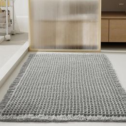 Bath Mats Bathroom Floor Mat For Woven Rug To Weave Anti-skid Rugs Ground Plush Office Doormat
