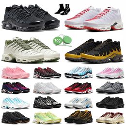 Nike Air Max Plus Tn AirMax Tn Plus Tns Koşu Ayakkabısı erkek kadın Pembe Siyah Kraliyet Gri Beyaz Hyper Jade Üniversitesi Mavi spor ayakkabı spor ayakkabı