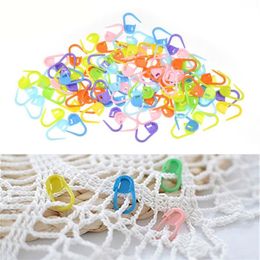 Craft Tools 1000 pcs Mix Colors Stitch Markers Holders Crochet Knitting Stitch Knitting Needles Holder Sewing Accessories Size 22m300p