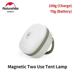 Tools Naturehike Outdoor Magnetic Camping Light 4 Modes Led Tent Hang Light Ultralight Portable Waterproof Lamp Usb/ Battery Charge