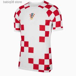 Fans Tops Tees 2022 World cup Croatia Soccer Jersey 2223 Home 10 Modric 7 BREKALO 4 PERISIC Shirt Away 11 BROZOVIC 9 KRAMARIC 18 REBIC 17MANDZUKIC national team footbal