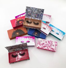 Magnetic Lashes Box with eyelash tray 3D Mink Eyelashes empty Boxes False Eyelashes Packaging Case Trays6866390