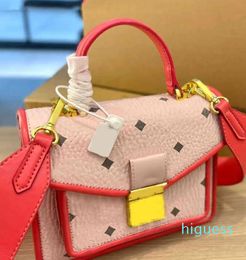 2024 new fashion handBags Women Tote Stitching Color Handbag Leather Female Purses