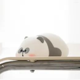 Night Lights Led Light Adorable Panda Dimmable Lamp For Nursery Flicker-free Eye Protection Novelty Bedside Cute