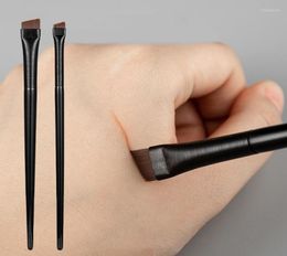 Makeup Brushes 12 Pcs Professional Small Angled Eyebrow Brush Eyeliner Brow Contour Fine Tool1580424