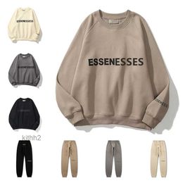 Essentialhoody 1977 Women Hoodies Men Essentialhoodies Pullover Tracksuit Sweat Suit Ess Warm Hooded Lovers Tops 3d Silicon Couples Clothing High Street Unise