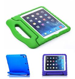 Bags Portable Kids Safe Foam Shock Proof EVA Case Handle Cover Stand for iPad mini 1234 2/3/4 Air 5 6 Pro free shipping